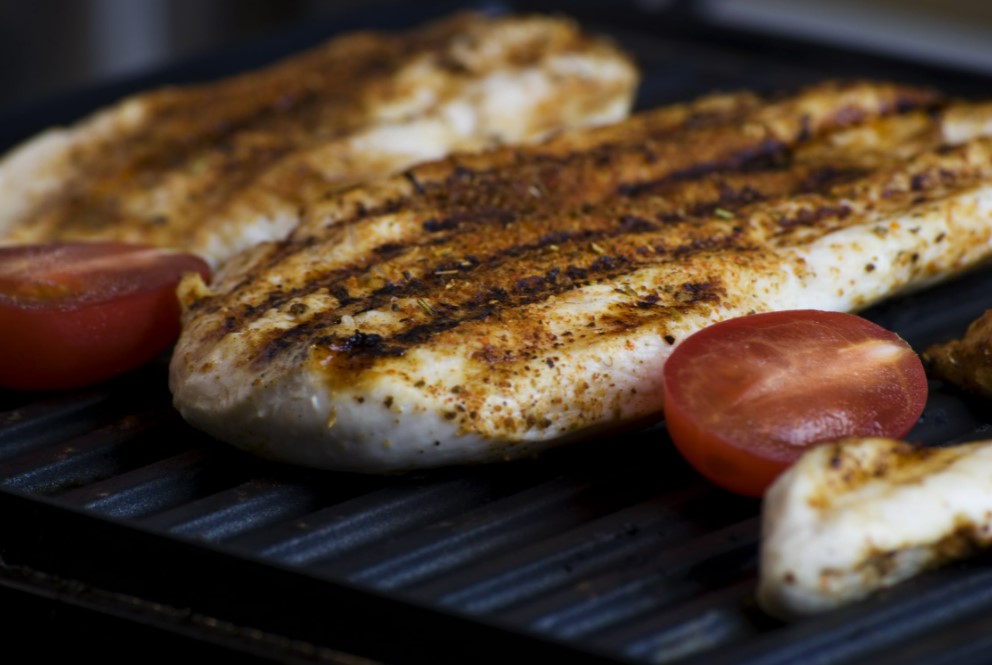 grilled fish with grenache wine