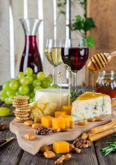 blue cheese and wine pairing